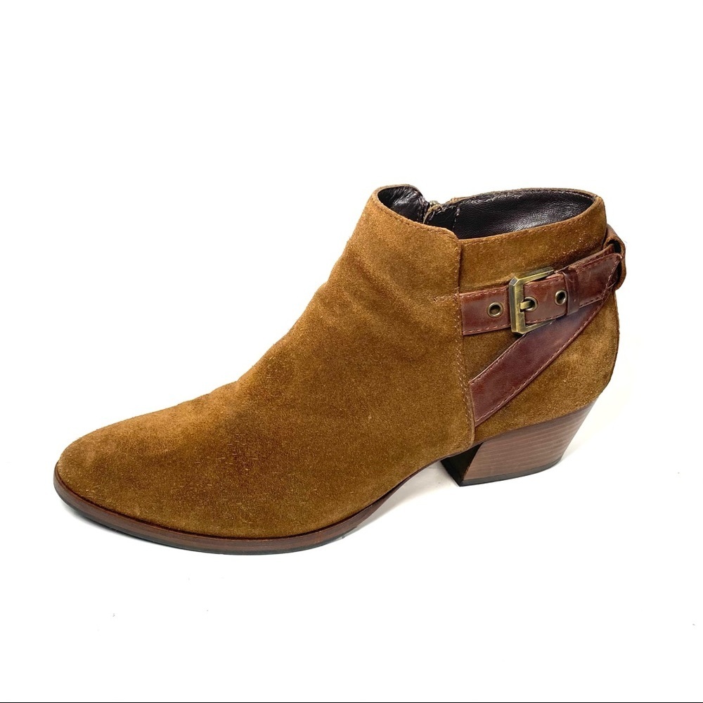 Aquatalia Myra Women’s Ankle Boots Brown Size 10M